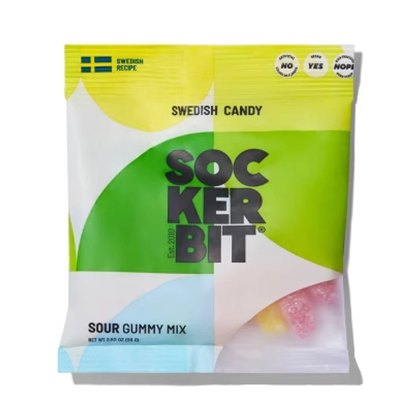 Sockerbit Swedish Candy Sour Mix - 2.82oz