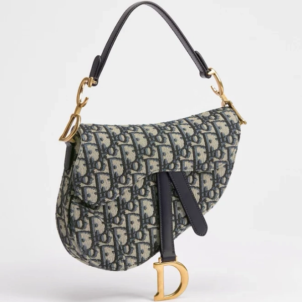 Dior Women's Saddle Bag in Dior Oblique Jacquard
