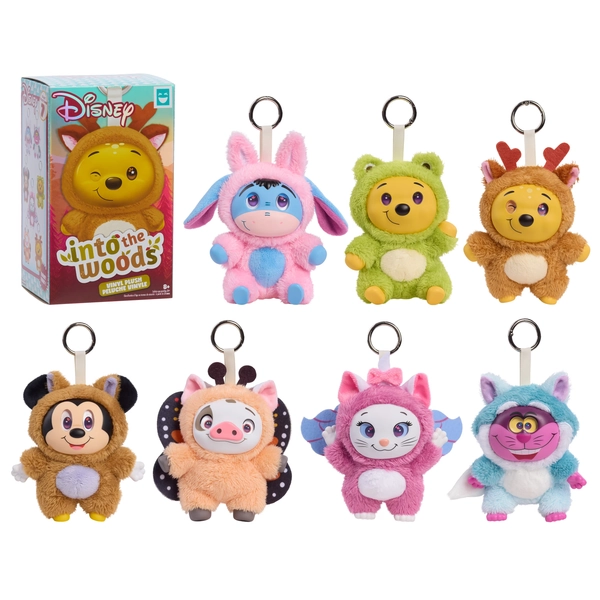 Happy Haul Disney Into the Woods Vinyl Plush Clip-on Surprise Toy, Drop 2 Blind Box Collectible, 5.5-Inch Plush with Vinyl Face by Just Play, Short-Run Drop, Ages 8+ - Walmart.com