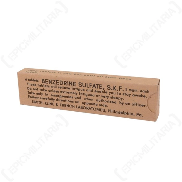 Benzedrine Sulfate Box