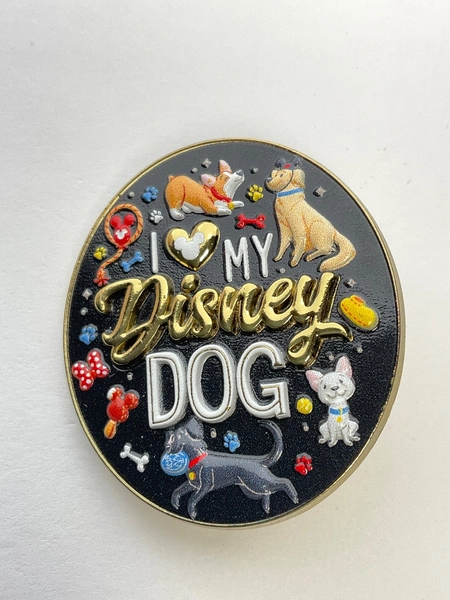 Disney Pin Store I LOVE My Dog Heart G4