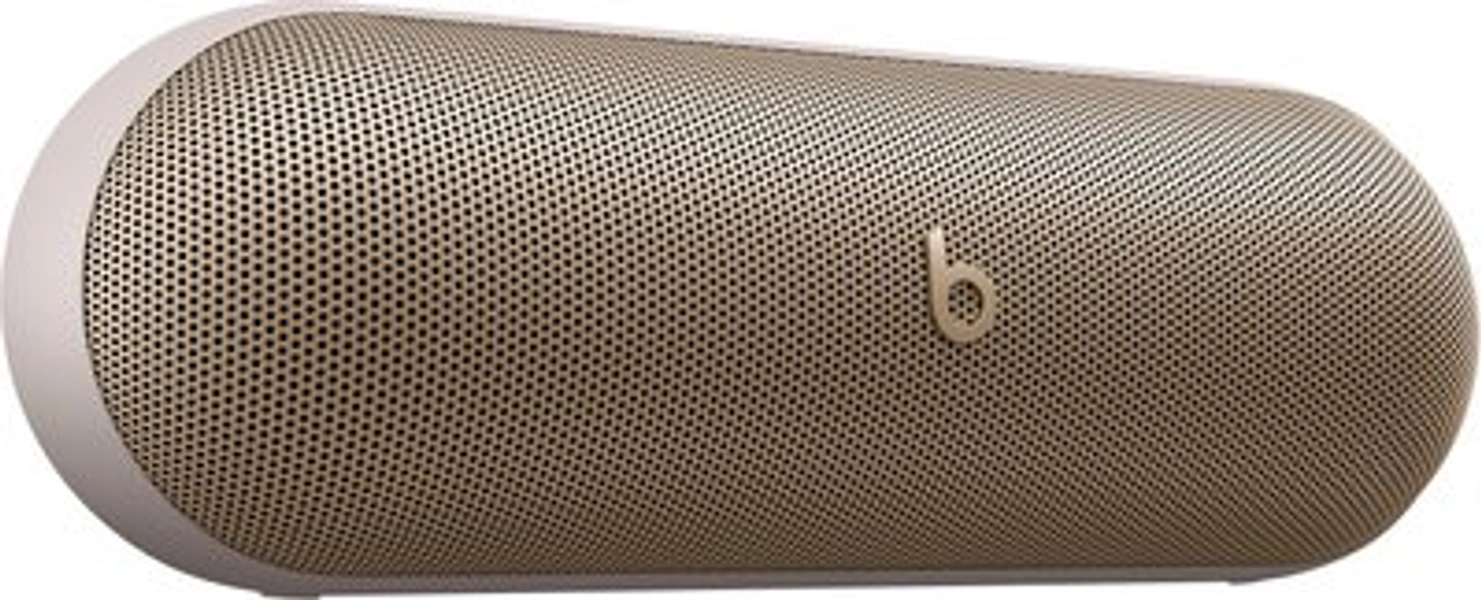 Beats - Refurbished Excellent - Pill Portable Wireless Bluetooth Speaker and Portable Charger - Champagne Gold