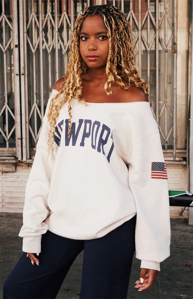 Erica Newport Oversized Sweatshirt