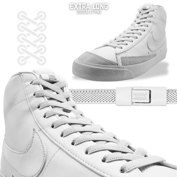 Lacelinks Flat Elastic Shoelaces