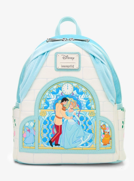 Loungefly Disney Cinderella Stained Glass Portrait Mini Backpack - BoxLunch Exclusive