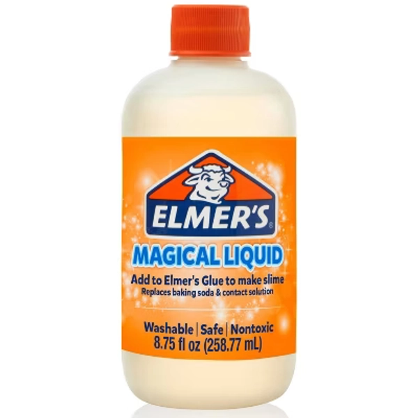 Elmer's Magical 8.75oz Slime Activator Solution Clear: Sensory Development, Ages 3+, No Battery Needed