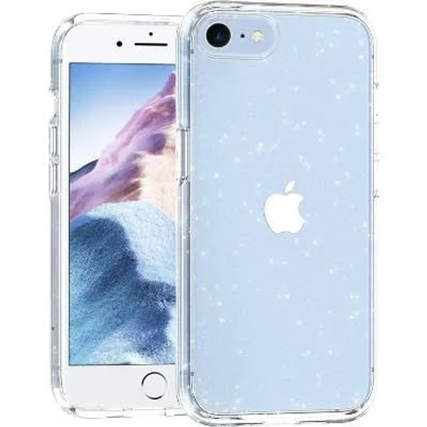 Entronix iPhone 8/7/SE Hard Back Glitter Case