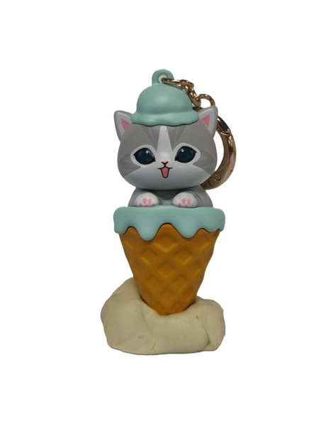 Mofusand Ice Cream Collection Green Ice Cream Pendant