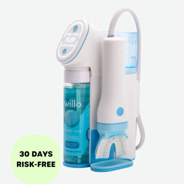 Willo Kids' Fully Automatic Electric Toothbrush | Gentle, Effective Cleaning | Ideal For Sensory Sensitivities | Builds Confidence Without