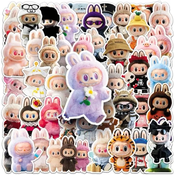 50PCS Labubu doll Sticker