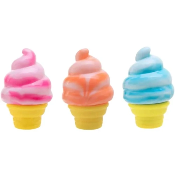 Ice Cream Shaped Decompression Needoh Nice Cream Cone Surprise Stress Relief Squeeze Party ice lolly