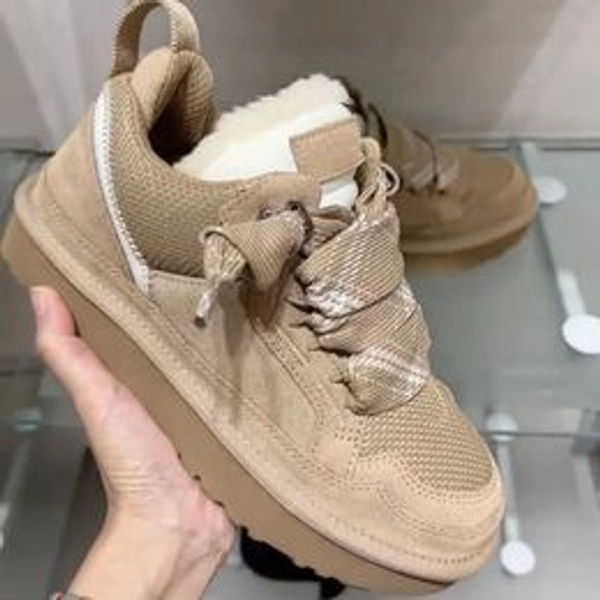 Lowmelsneakers trainers big size 36-44 fur sneakers Tazz Tasman Lowmel Sand Trainer platform boot Australia snow boots sheepskin mens womens winter shoes