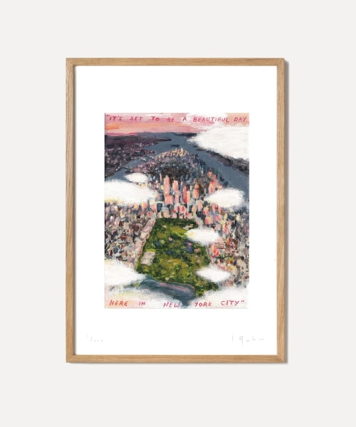 Lucy Mahon - A beautiful day in NYC artwork print and original — Lucy Mahon