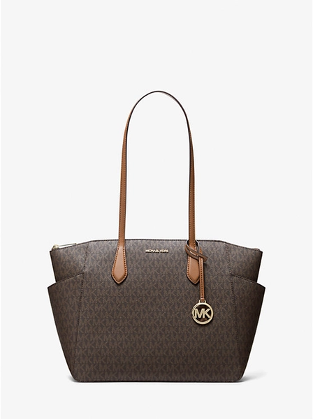 Marilyn Medium Signature Logo Tote Bag