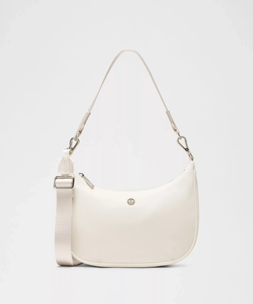 City Essentials Small Shoulder Bag 3L - Light Ivory/Silver - ONE SIZE