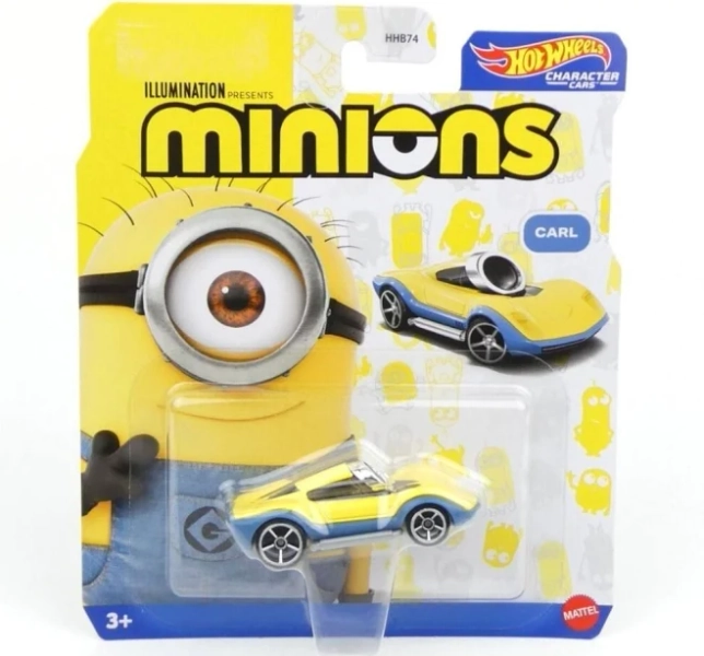 Hot Wheels Minions Carl Diecast Car