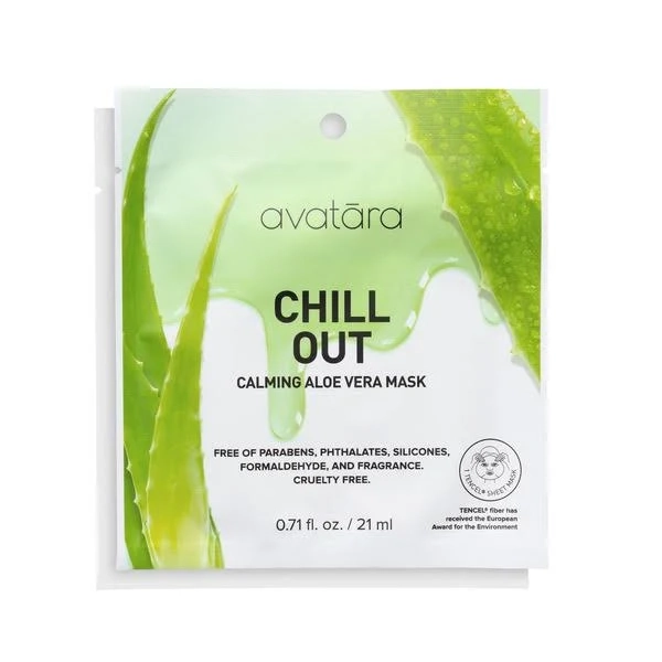 Avatara Chill Out Calming Aloe Vera Face Mask