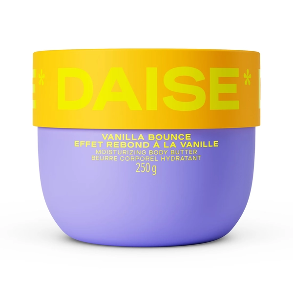 Daise Moisturizing Body Butter in Vanilla Bounce, With Shea and Cocoa Seed Butters, 250 g