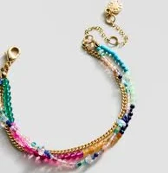 BaubleBar Rowan Semi-Precious Layered Bracelet