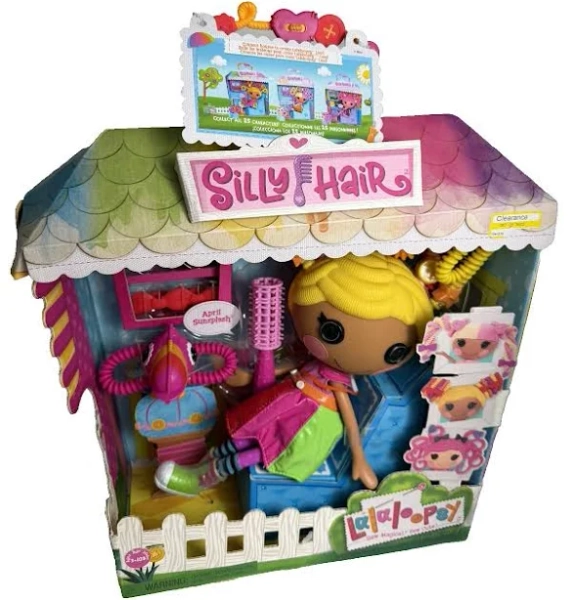 Lalaloopsy Silly Hair Doll April Sunsplash & Pet Toucan