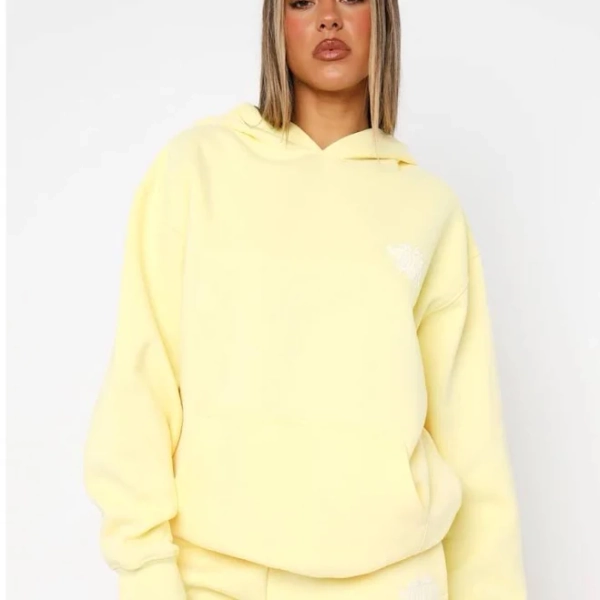 White Fox Boutique Lemon Yellow Hoodie