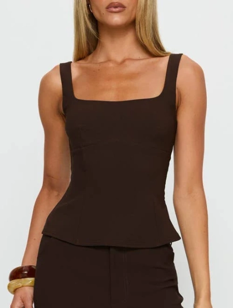 Princess Polly Kinsie Tailored Sleeveless Tank