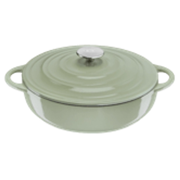 Lov Gusseisen Servierpfanne 28cm hellgrün, E25872