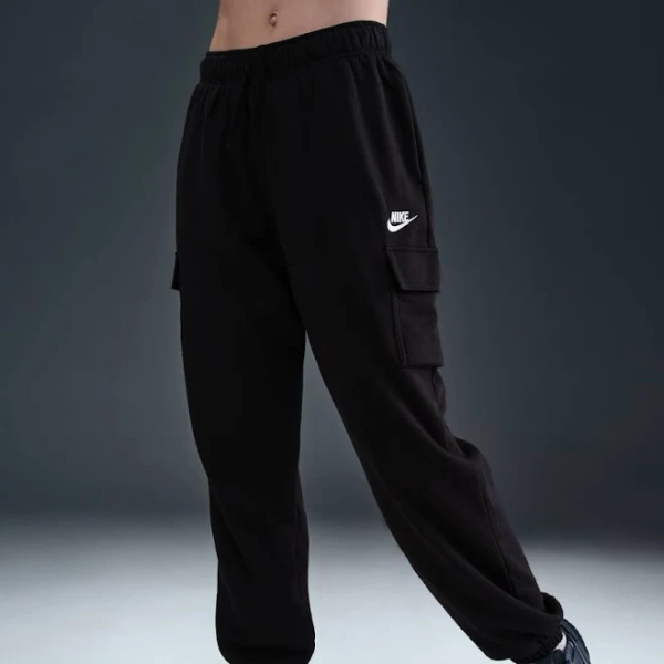 Nike Women's Mid-Rise Oversized Club Fleece Sweatpants