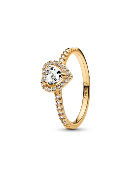 Elevated Heart Ring