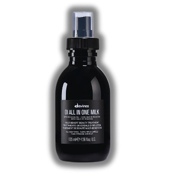 Davines OI All in 1 Milk Multi Benefit Beauty Treatment (4.56 oz) Heat Protectant & Hydrating Leave-In Treatment for Frizz & Shine Hair
