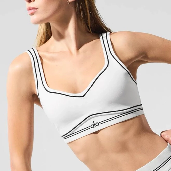 Alo Yoga Airbrush Heart Throb Bra