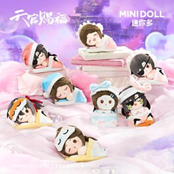 Heaven Official's Blessing minidoll Fluffy Sweet Dreams Series Lying Plush Mascot BLIND PACK