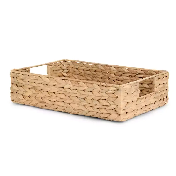 Large Water Hyacinth Rectangular Basket | Kirklands Home