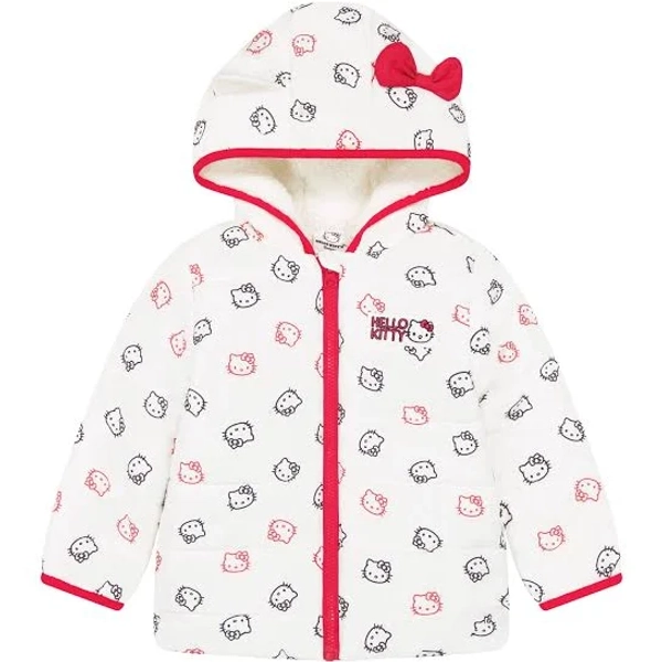 Hello Kitty Toddler Girl Puffer Jacket