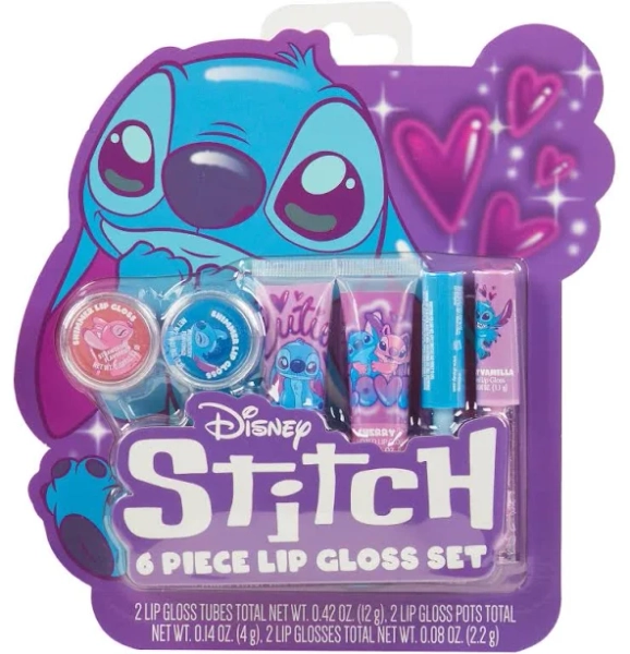 Disney Kids Stitch Lip Gloss Set