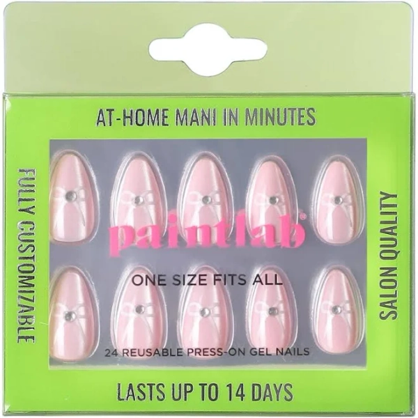 PaintLab Pink Coquette Press-On Nails