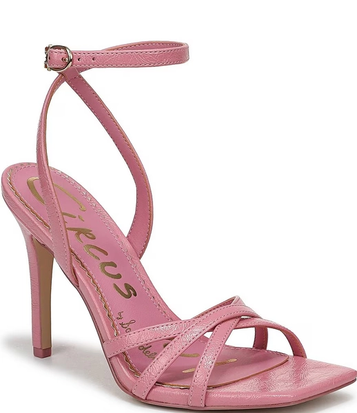 Circus NY by Sam Edelman Bria Patent Ankle Strap Dress Sandals