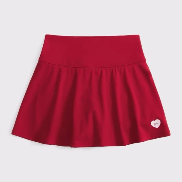 Abercrombie Kids Girls Back Ruffle Mini Skort