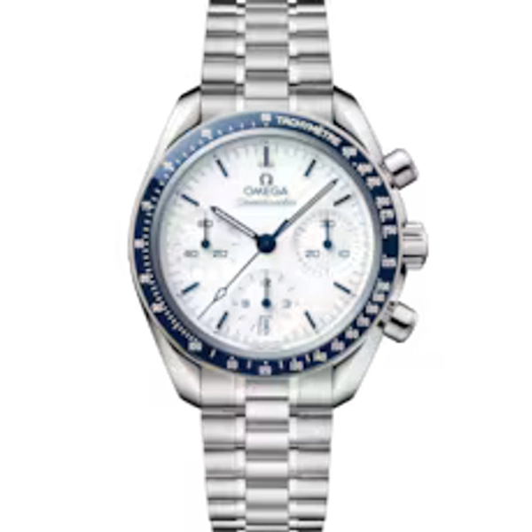 Speedmaster 38 mm, acero con acero - Comprar online