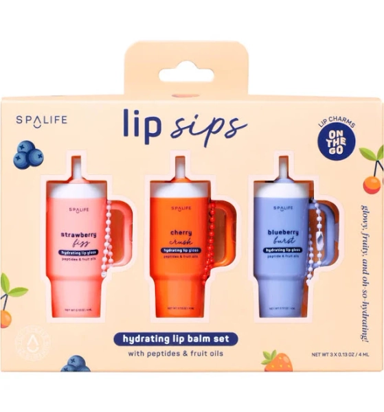 Lip Sips Hydrating Lip Balm Set