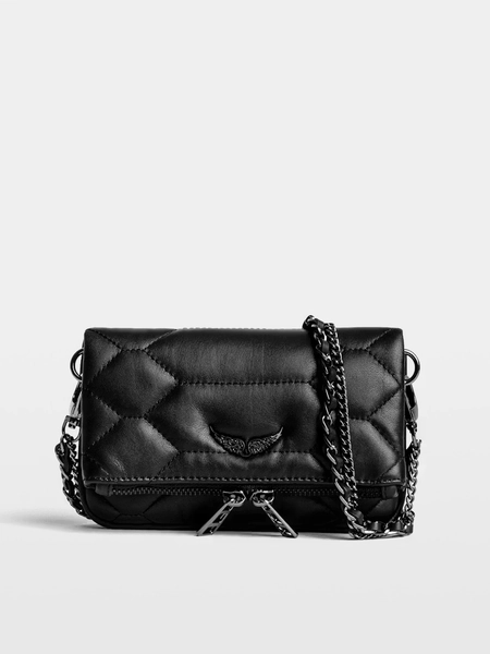 Rock Nano Quilted Pouch Black | Zadig&Voltaire