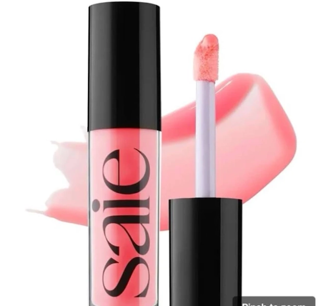 Sephora SAIE GLOSSY BOUNCE LIP OIL SHADE BURST BOX 0.17 Fl Oz - New Beauty
