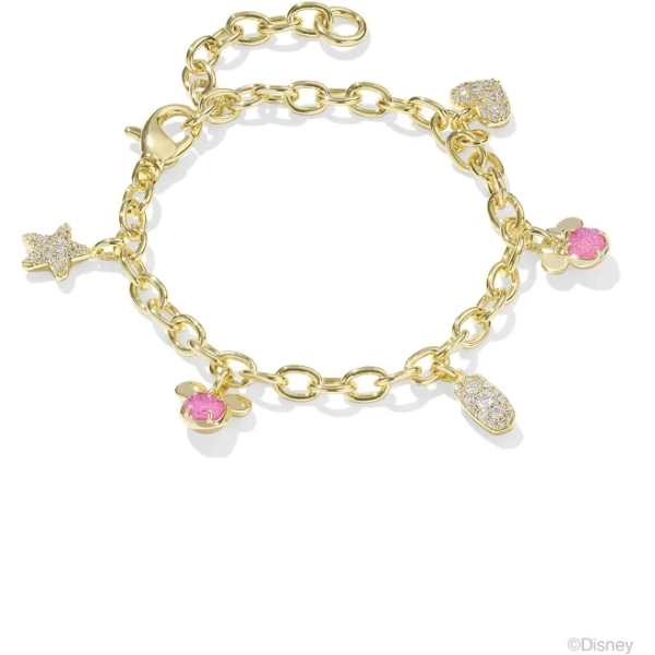 kendra scott Mickey Minnie Charm Bracelet