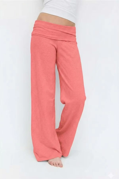 14+ coral baggy yoga pants