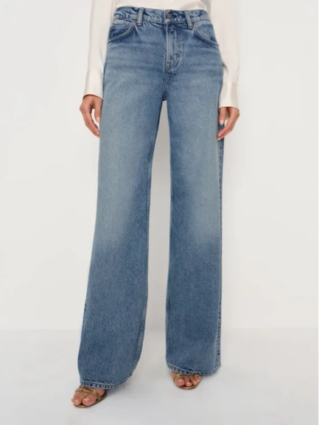 Cary Low Rise Slouchy Wide Leg Jeans