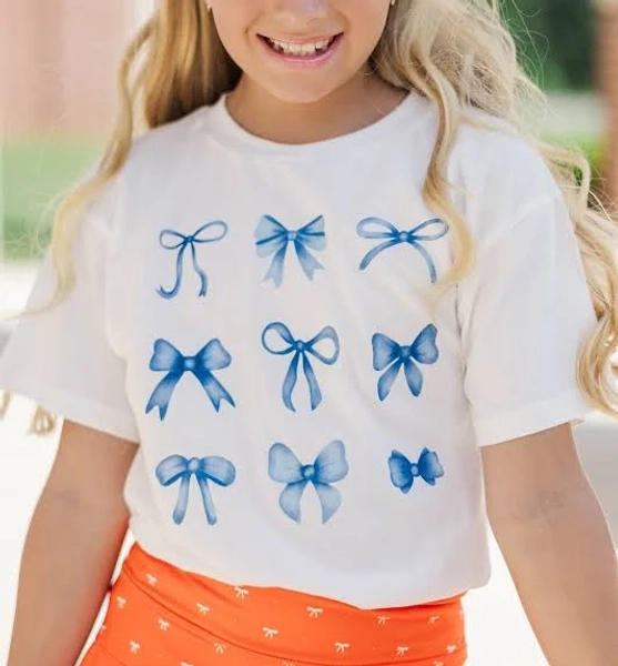 Girls' Bow Graphic Tee