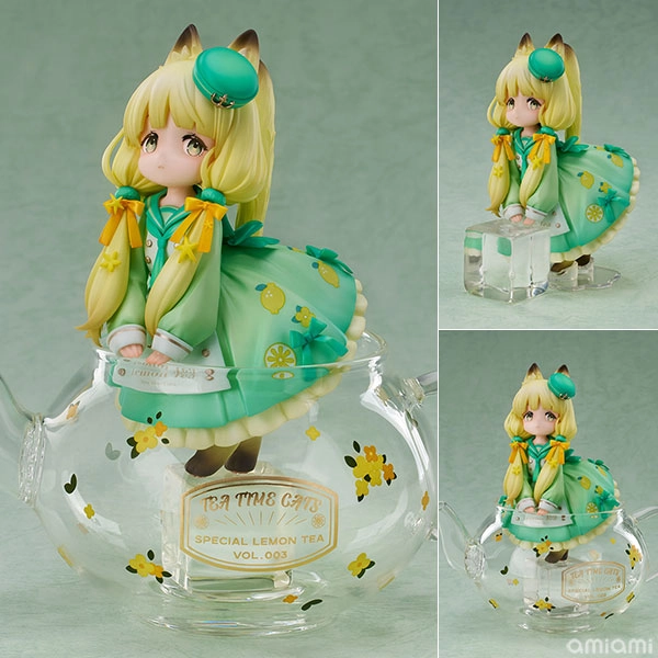 [Bonus] [Exclusive Sale] Original Chibi Figure DLC Series "Tea Time Cats": "Lemon Cat"(Released)