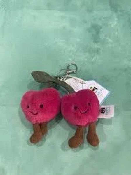 Amuseables Cherries Bag Charm