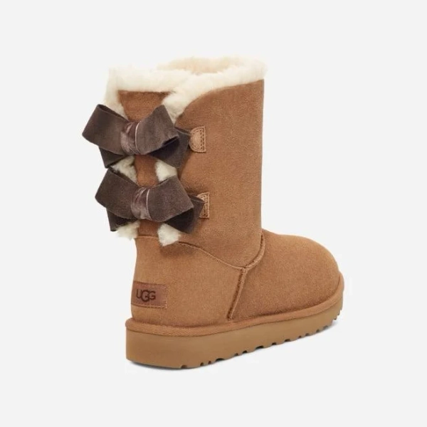 UGG Bailey Suede Bow Boots Women's