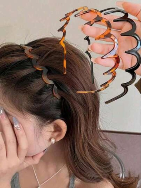 2pcs/1pc Women Leopard Print Toothed Headbands, Non-Tight Hair Collection Casual Headband For Daily Grooming, Simple Minimal Style Hair Accessories, Valentine's Day Couples Headband Set, Gift For Her Hair, Hair Accessory, Hair Accessories,Accessories, Hair Accessories Fall,Travel, Hair Tools,Accessories Women, Hair Stuff,Fall,Hair Accessories, Travel,Hair Accessories,Accessories Women,Hair Accessory Women,Hair Tools,Hair Stuff,Stuff,Beauty Accessories,Gifts,Travel,Gifts For Women,Hair Stuff,Stocking Stuffers